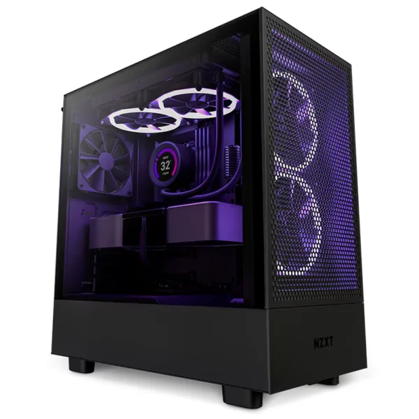 nzxt-h5-flow-front-black