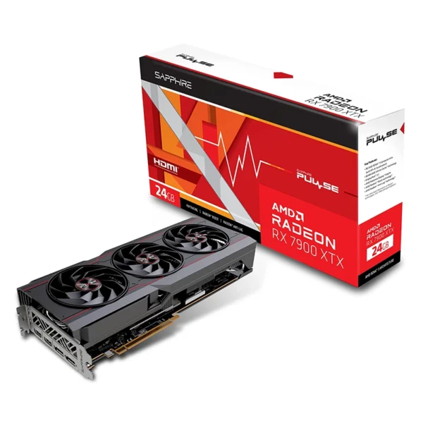 Sapphire PULSE AMD Radeon RX 7900 XTX - Vue avant