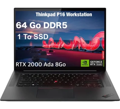 Lenovo Thinkpad P16 Gen 6 - Vue de face