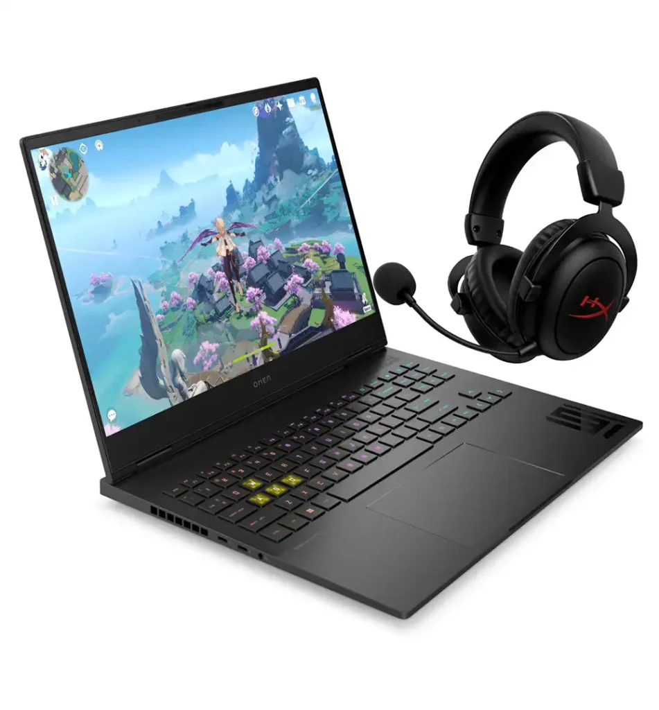 gaming experience on omen laptop