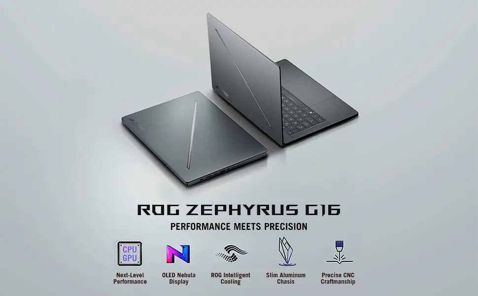 Rog Zephyrus G16 performance meets precision