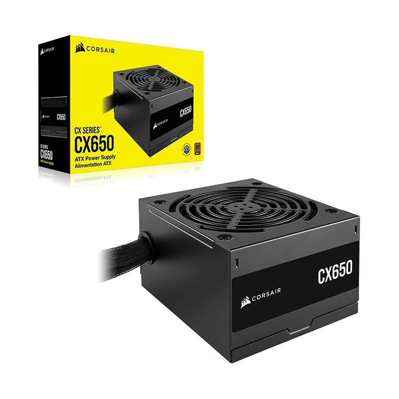 corsair-cx650-80plus-bronze-vue-frontale