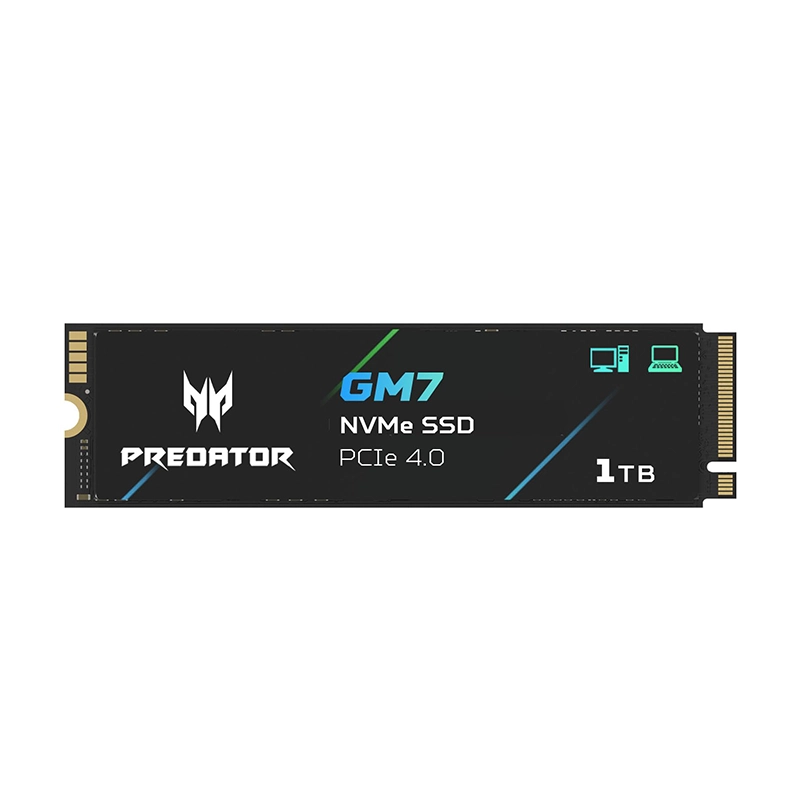 SSD Acer Predator GM7 1 To NVMe PCIe Gen4 7400 Mo/s