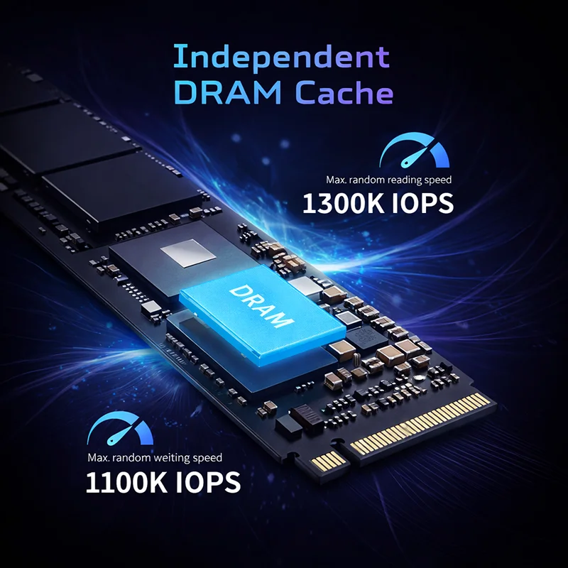 SSD Acer Predator GM7 PCIe Gen4 avec cache DRAM