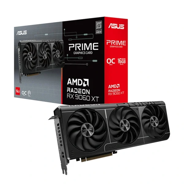 ASUS RX 9060 XT OC Edition 16GB GDDR6 Prime carte graphique gaming AMD RDNA 4