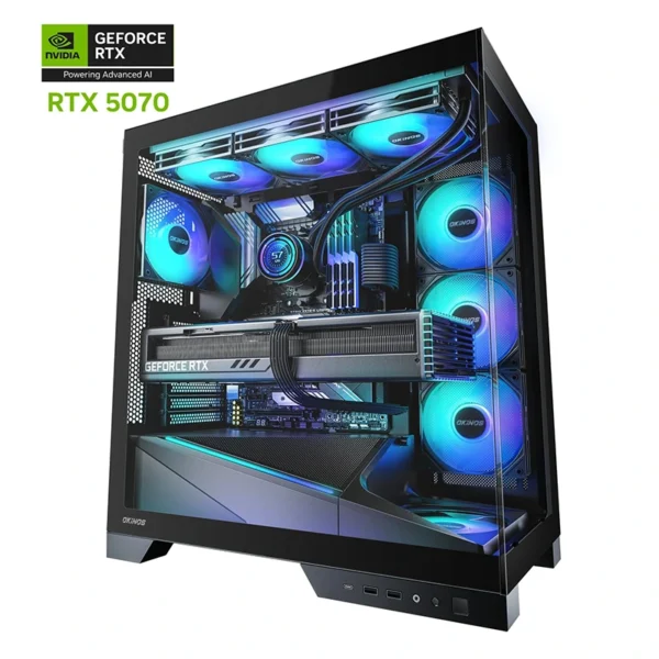 PC Gamer RTX 5070 12GB OC Ryzen 5 7500F 32GB DDR5 SSD 1TB Maroc