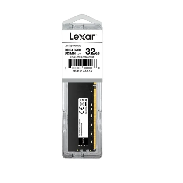 RAM Lexar 32Go DDR4 3200 MHz CL22 mémoire pour PC fixe