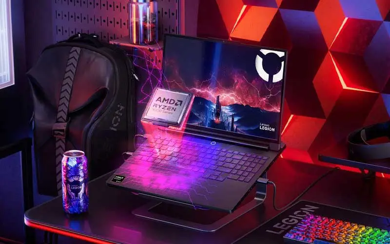 Lenovo Legion 5 15AKP10 AMD Ryzen AI 7 350 en utilisation gaming