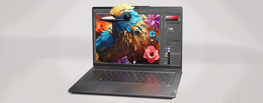 Lenovo Yoga 7 14 pouces OLED pour création graphique