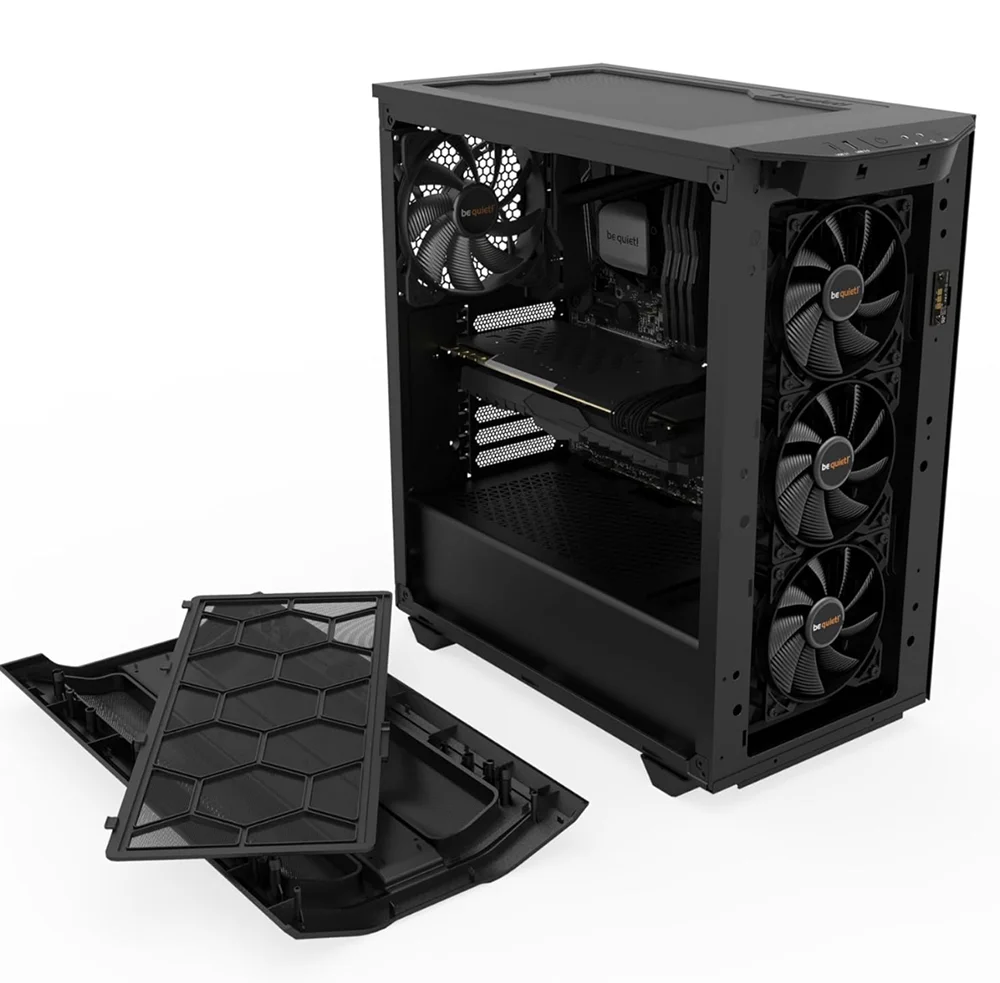 PC Gamer RTX 5090 i9-14900K avec boîtier Be Quiet et refroidissement optimisé